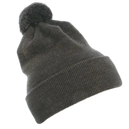 1501P Flexfit Pom Pom Beanie