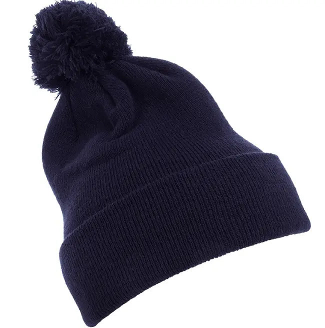 1501P Flexfit Pom Pom Beanie